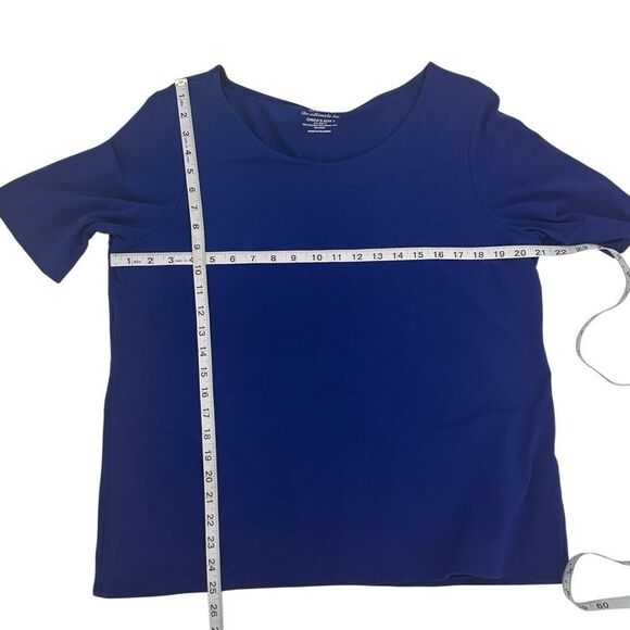 Chico‘s the ultimate tee in bold blue size extra large - Picture 4 of 6